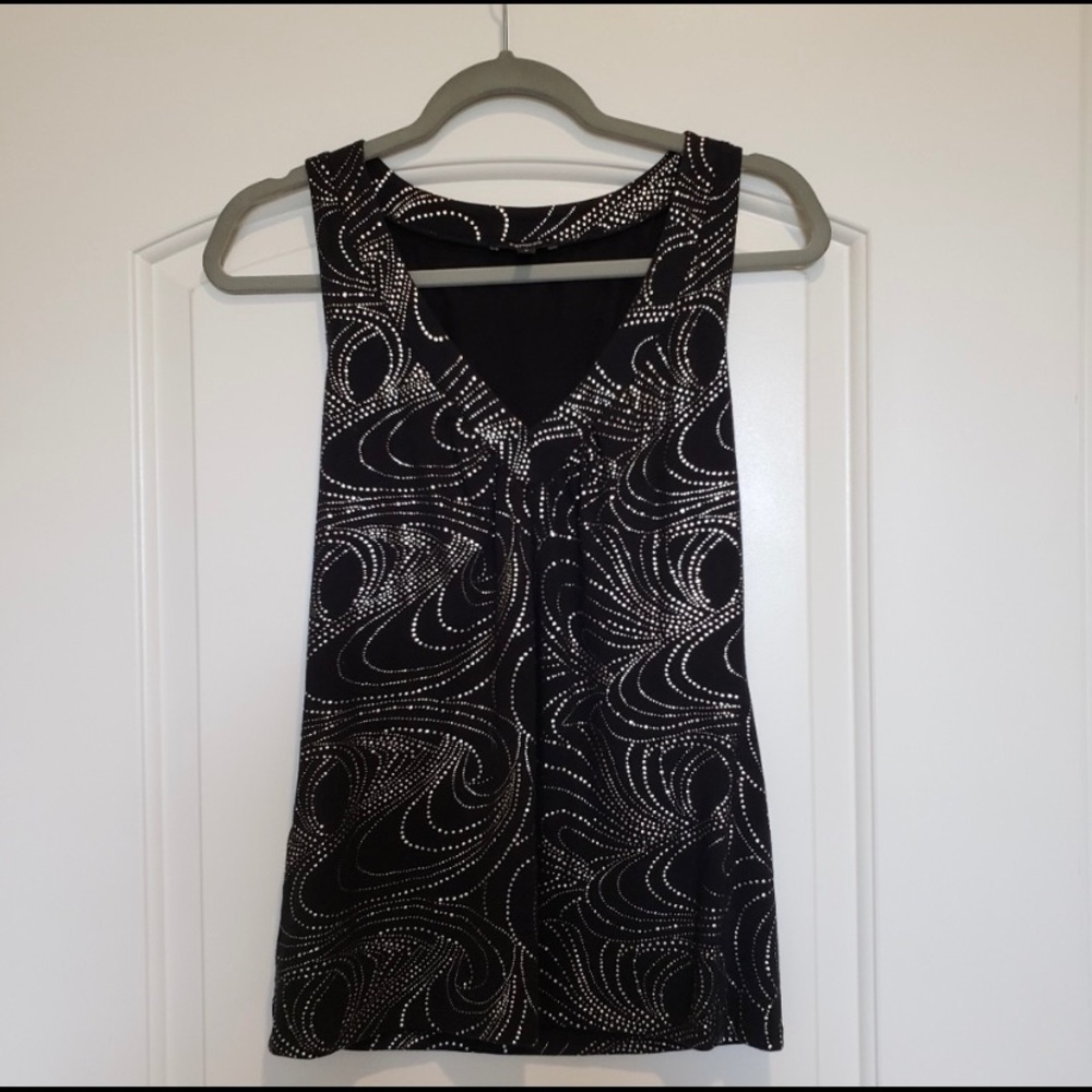 Express Stretchy Embellished‎ Top. Size Small